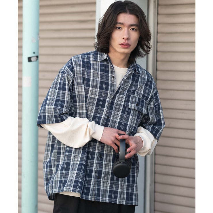 アンサンブルチェックシャツ(LS) | WEGO【MEN】 | 詳細画像13 