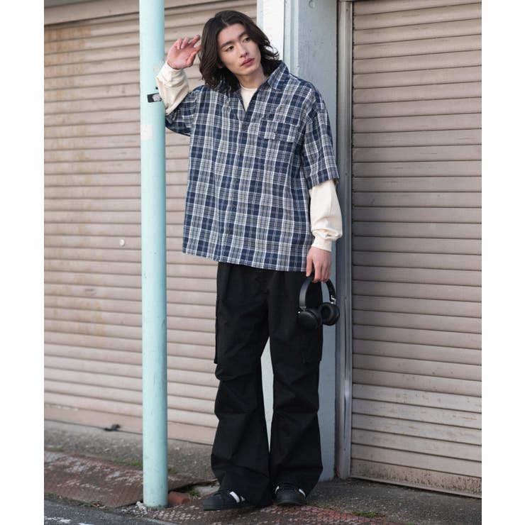アンサンブルチェックシャツ(LS) | WEGO【MEN】 | 詳細画像17 