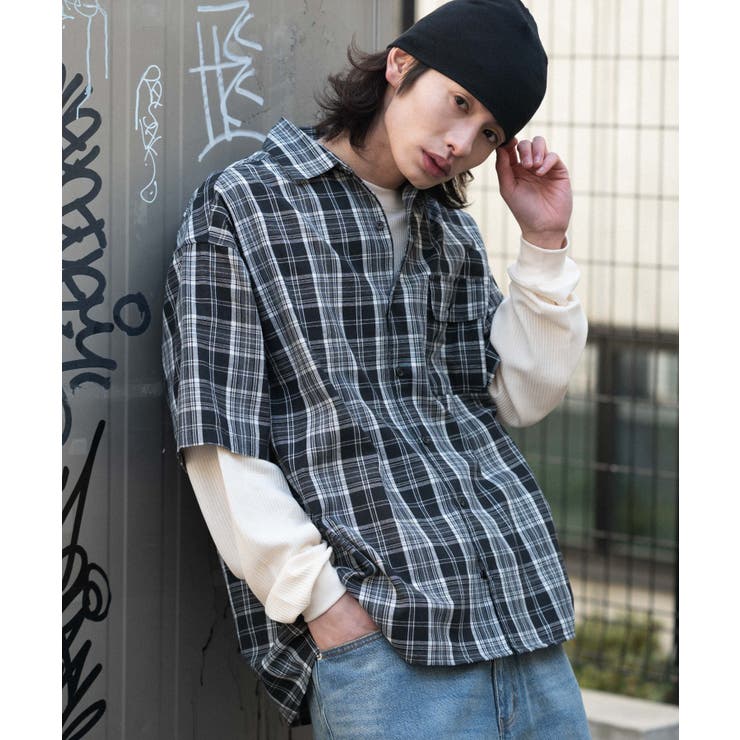 アンサンブルチェックシャツ(LS) | WEGO【MEN】 | 詳細画像19 