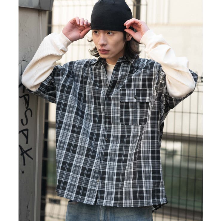 アンサンブルチェックシャツ(LS) | WEGO【MEN】 | 詳細画像21 