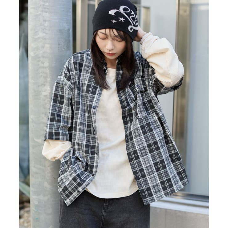 アンサンブルチェックシャツ(LS) | WEGO【MEN】 | 詳細画像30 