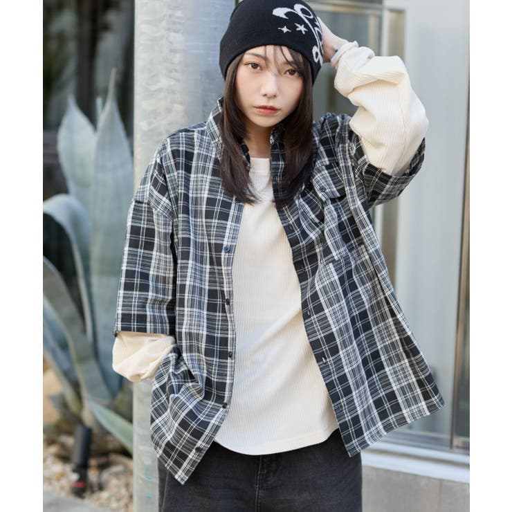アンサンブルチェックシャツ(LS) | WEGO【MEN】 | 詳細画像31 