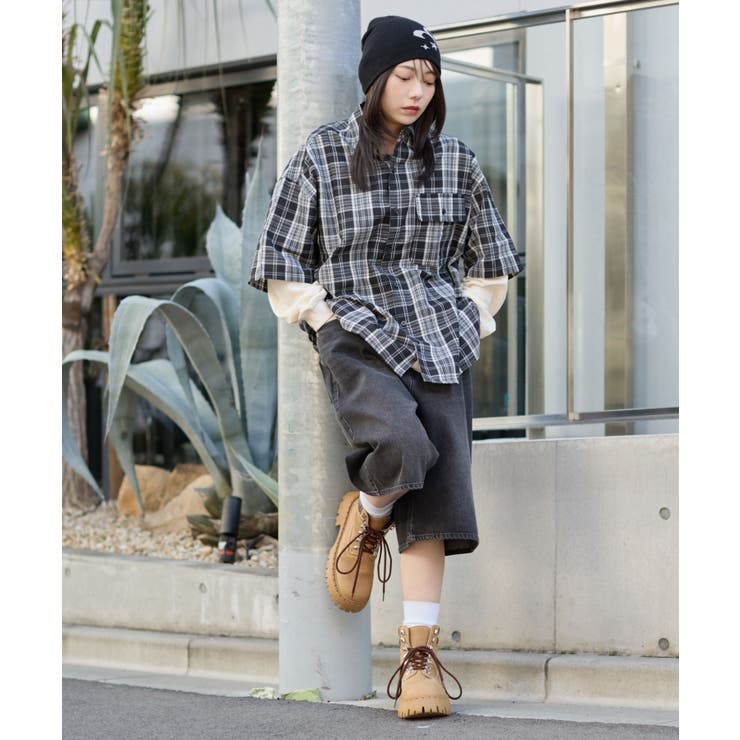 アンサンブルチェックシャツ(LS) | WEGO【MEN】 | 詳細画像34 