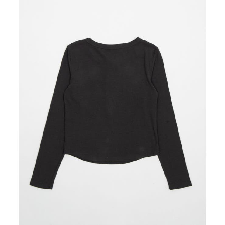 ヘンリーネックロゴトップ | WEGO【WOMEN】 | 詳細画像11 