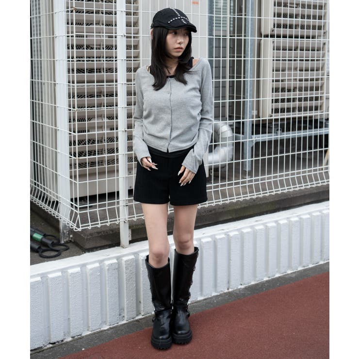 カーデドッキングレイヤードロンT | WEGO【WOMEN】 | 詳細画像3 