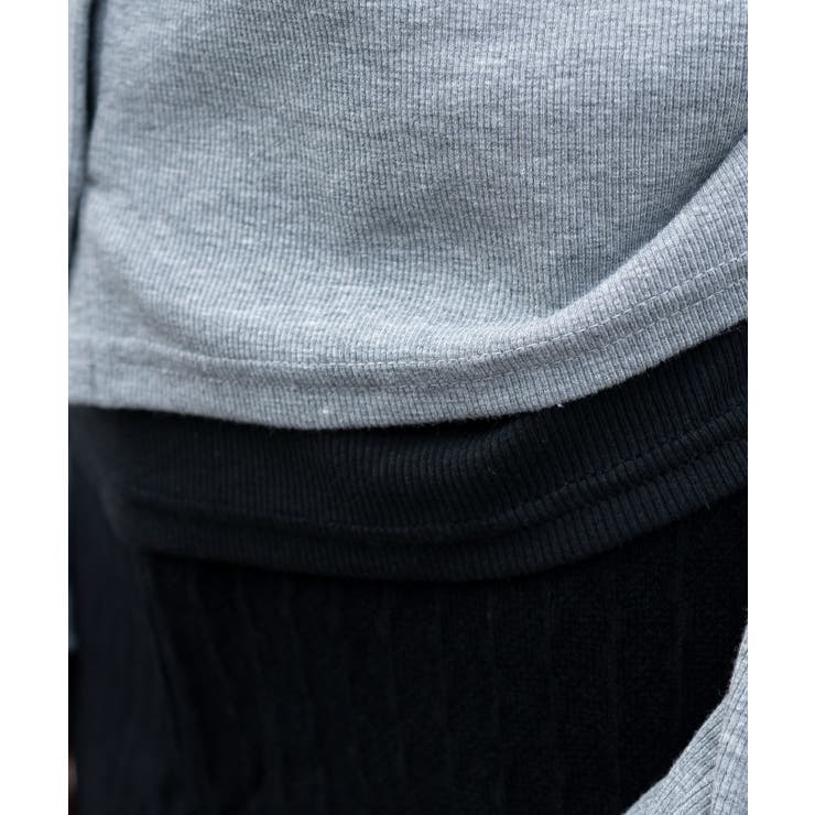 カーデドッキングレイヤードロンT | WEGO【WOMEN】 | 詳細画像5 