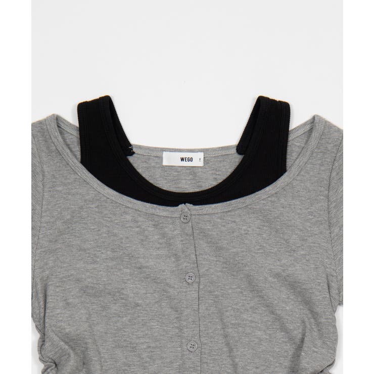 カーデドッキングレイヤードロンT | WEGO【WOMEN】 | 詳細画像26 