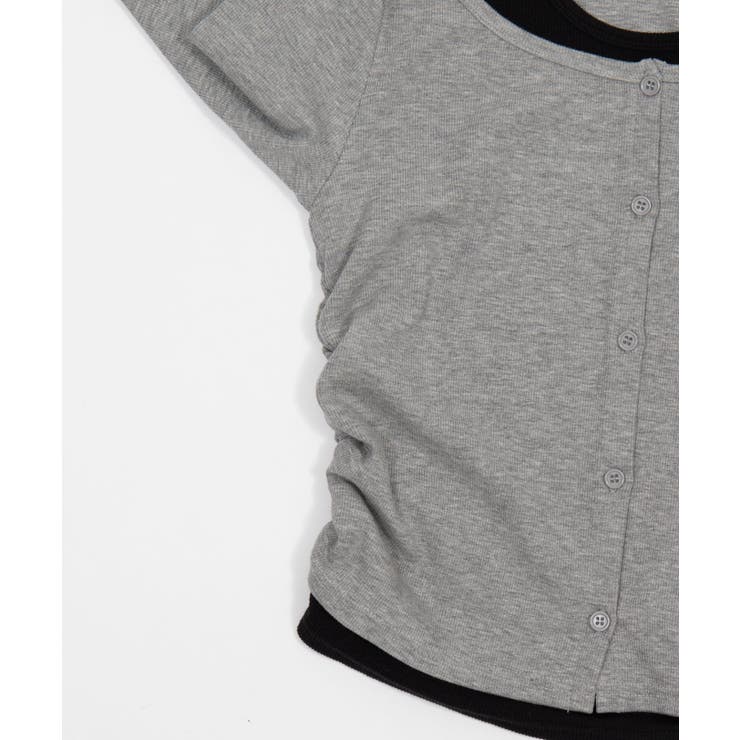 カーデドッキングレイヤードロンT | WEGO【WOMEN】 | 詳細画像29 