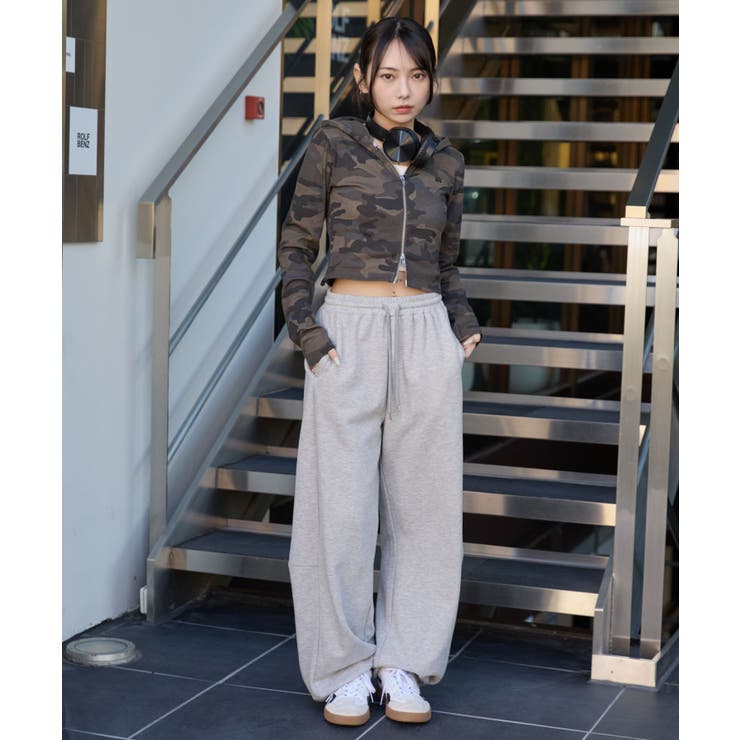 リブジップパーカー | WEGO【WOMEN】 | 詳細画像4 