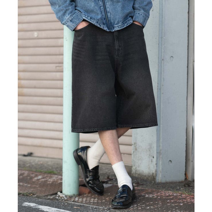 65 | スーパーバギーデニムショーツ | WEGO【MEN】