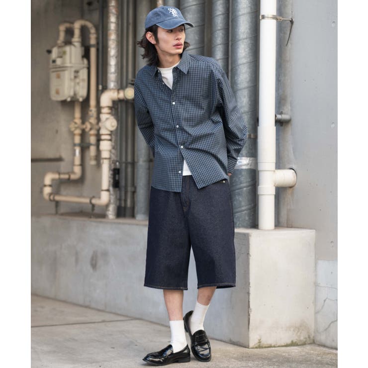 スーパーバギーデニムショーツ | WEGO【MEN】 | 詳細画像3 
