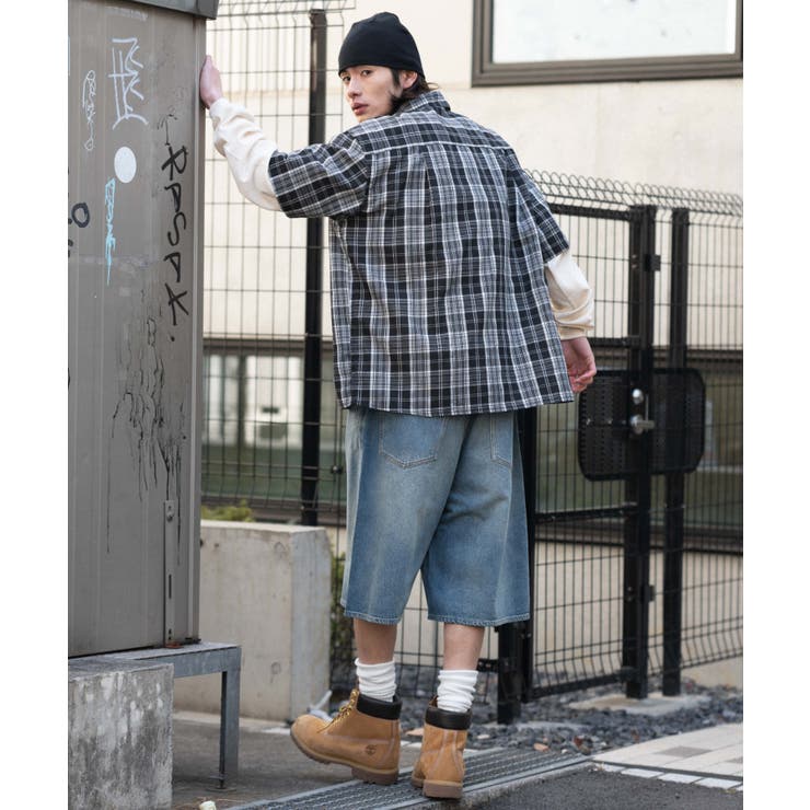 スーパーバギーデニムショーツ | WEGO【MEN】 | 詳細画像14 