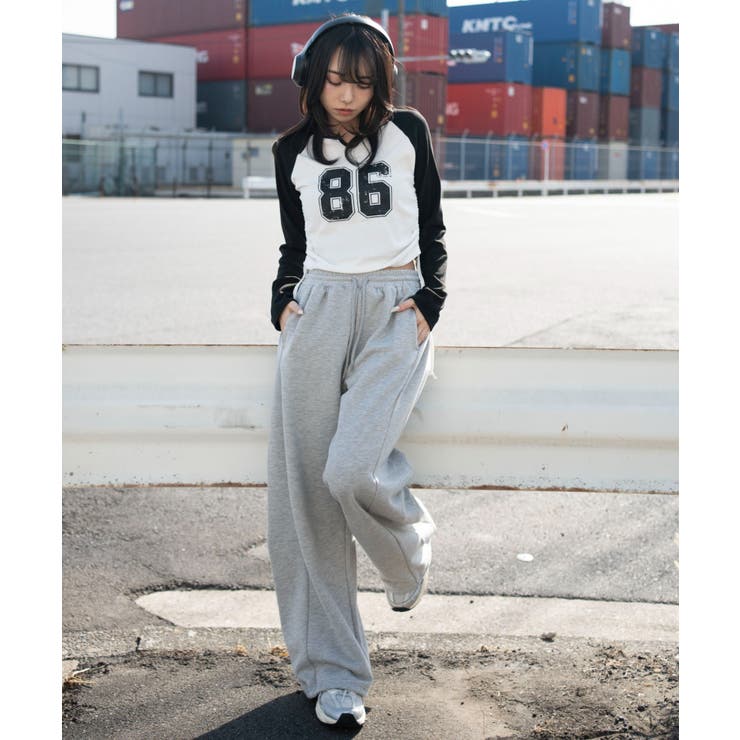 サイドドロストキーネックロンT | WEGO【WOMEN】 | 詳細画像14 