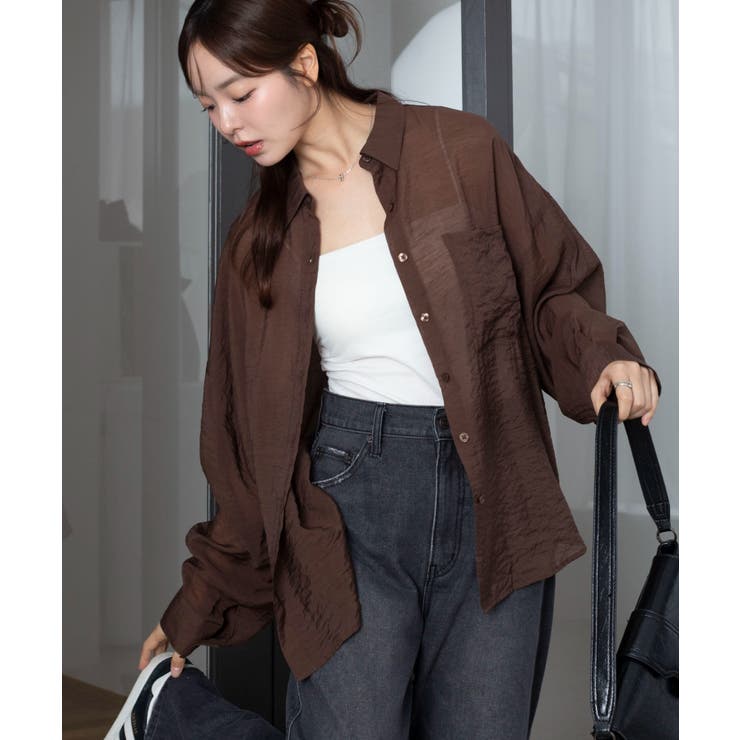 シアーシャツ | WEGO【WOMEN】 | 詳細画像7 
