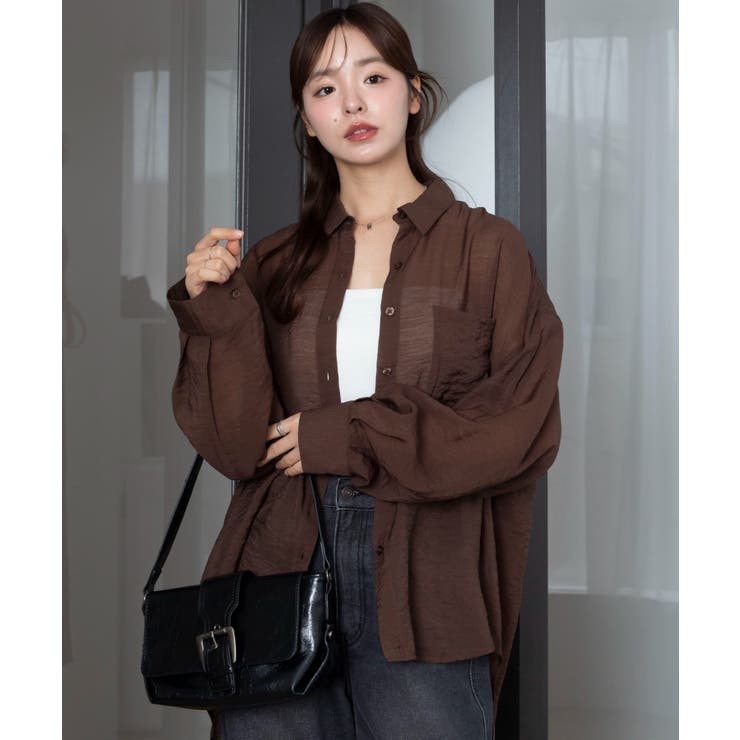 シアーシャツ | WEGO【WOMEN】 | 詳細画像9 