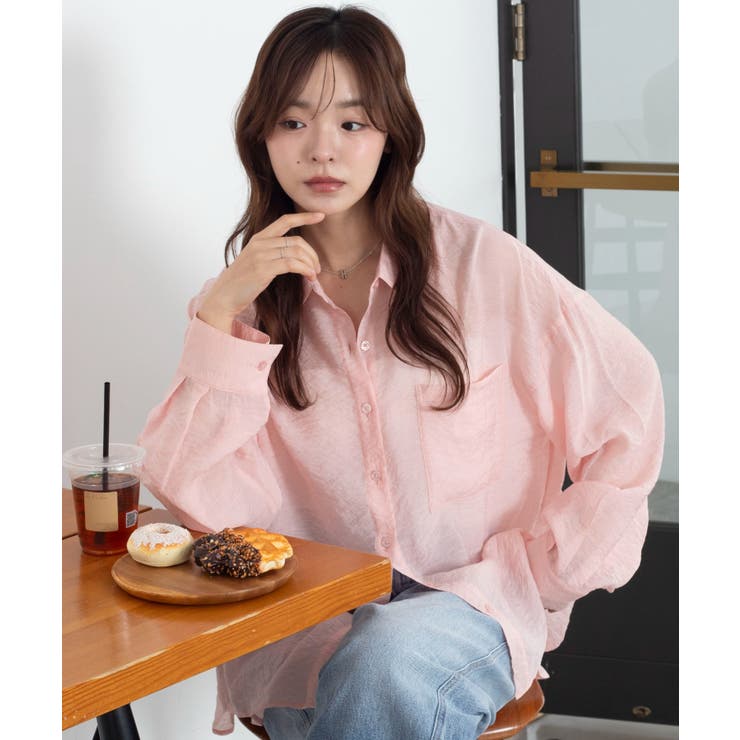 シアーシャツ | WEGO【WOMEN】 | 詳細画像12 