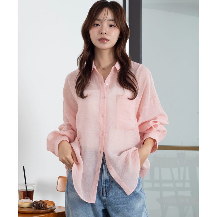 シアーシャツ | WEGO【WOMEN】 | 詳細画像13 