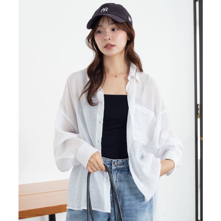 シアーシャツ | WEGO【WOMEN】 | 詳細画像15 
