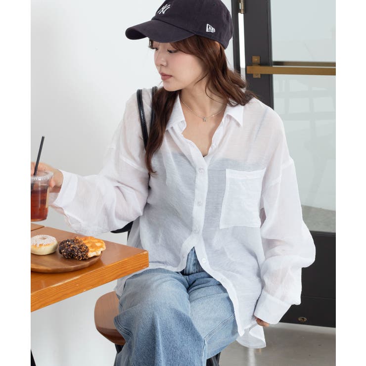 シアーシャツ | WEGO【WOMEN】 | 詳細画像16 