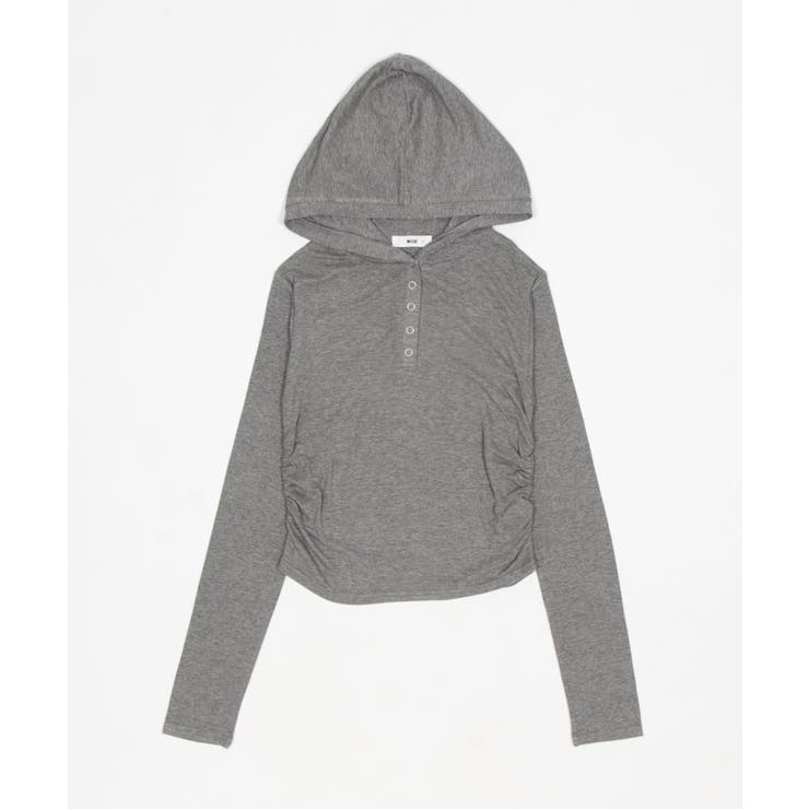 ヘンリーネックフードロンT | WEGO【WOMEN】 | 詳細画像16 