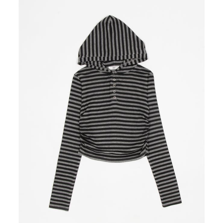 ヘンリーネックフードロンT | WEGO【WOMEN】 | 詳細画像17 