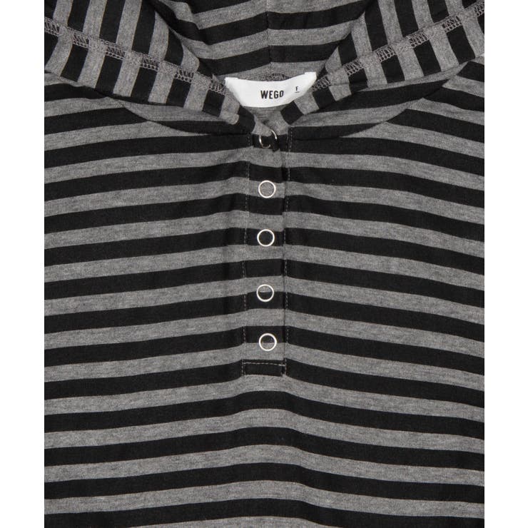 ヘンリーネックフードロンT | WEGO【WOMEN】 | 詳細画像20 