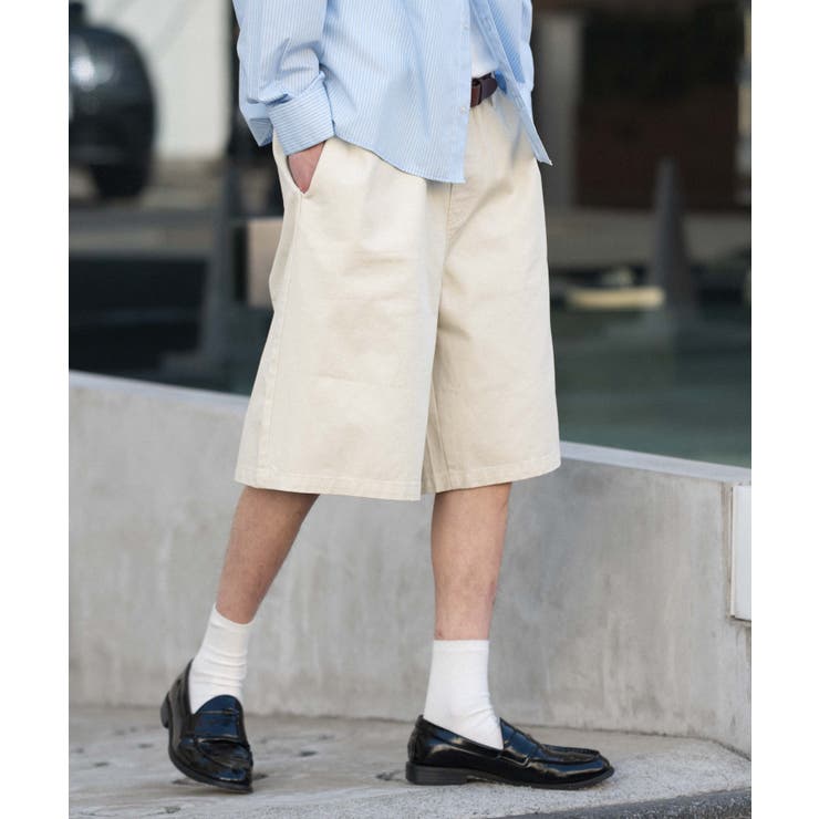 ナチュラル | イージーコットンハーフパンツ | WEGO【MEN】