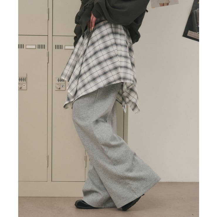 フェイクレイヤードフレアパンツ | WEGO【WOMEN】 | 詳細画像4 