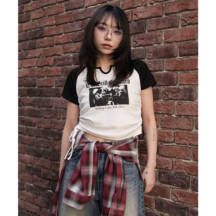 キーネックサイドレースアップちびT | WEGO【WOMEN】 | 詳細画像21 