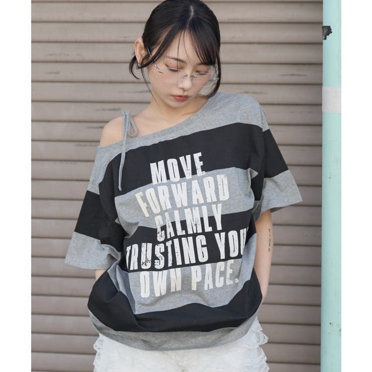 柄6 | 2WAYグラフィックワンショルBIGT | WEGO【WOMEN】