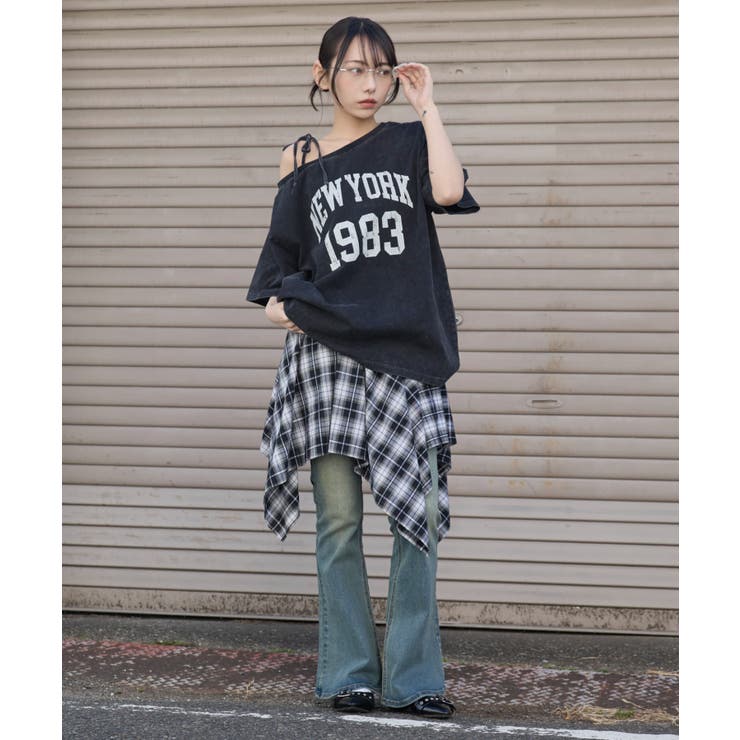 2WAYグラフィックワンショルBIGT | WEGO【WOMEN】 | 詳細画像2 