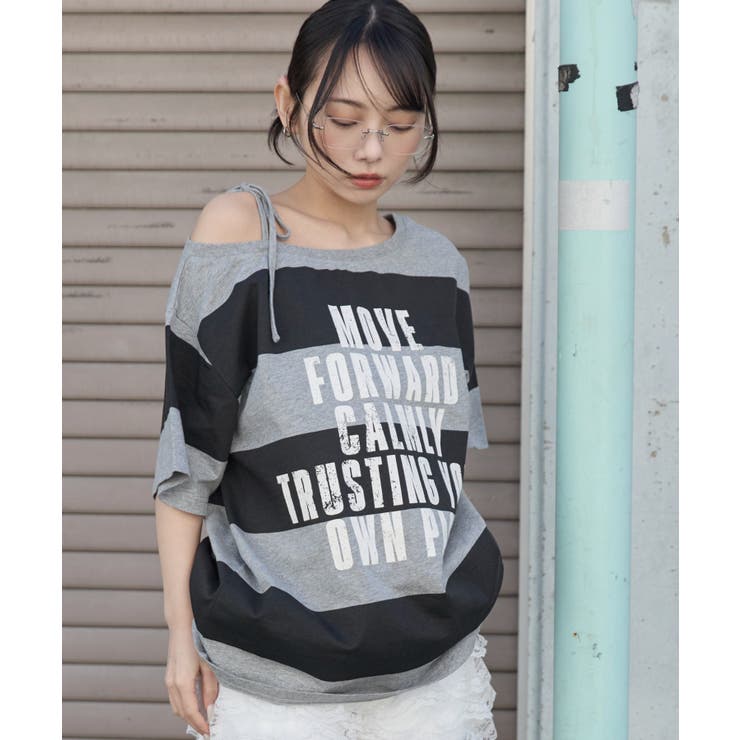 2WAYグラフィックワンショルBIGT | WEGO【WOMEN】 | 詳細画像33 