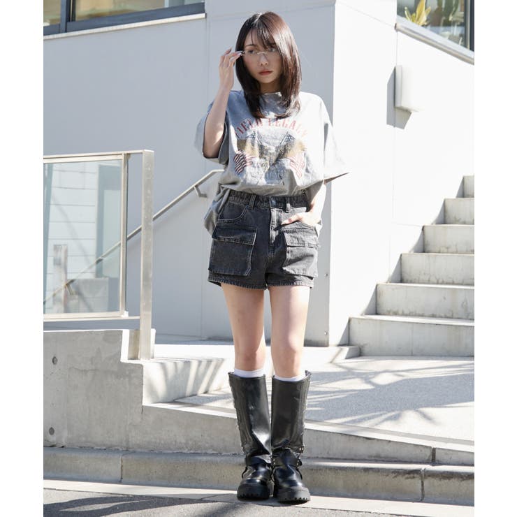 ヴィンテージウォッシュグラフィックBIGT | WEGO【WOMEN】 | 詳細画像5 