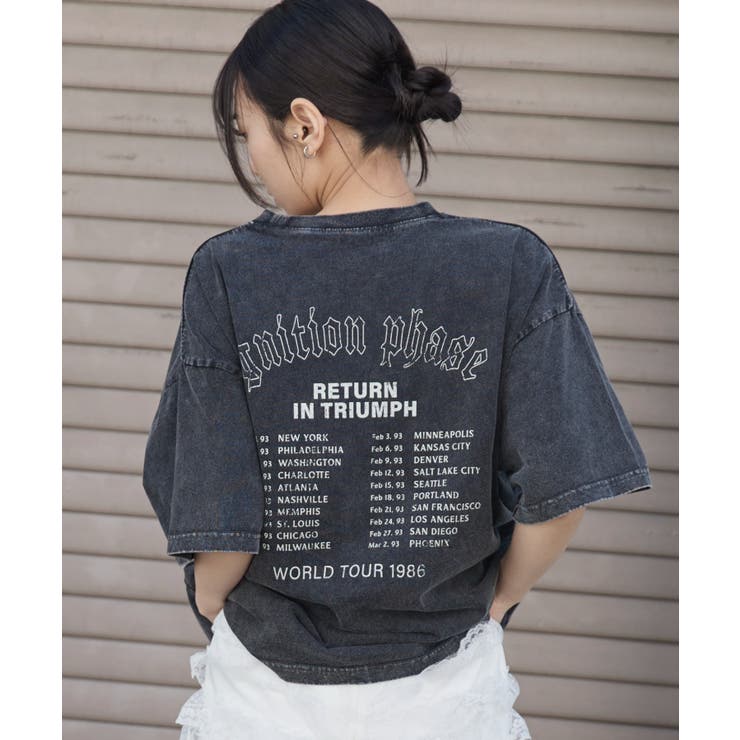 ヴィンテージウォッシュグラフィックBIGT | WEGO【WOMEN】 | 詳細画像8 