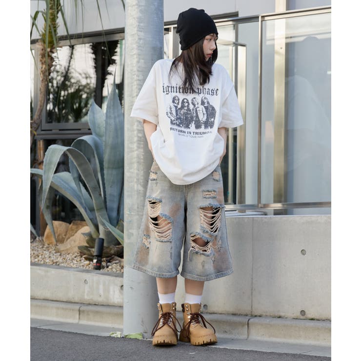 ヴィンテージウォッシュグラフィックBIGT | WEGO【WOMEN】 | 詳細画像20 