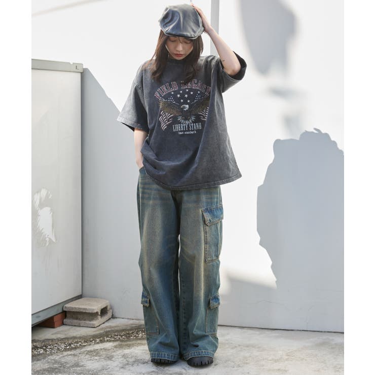 ヴィンテージウォッシュグラフィックBIGT | WEGO【WOMEN】 | 詳細画像22 