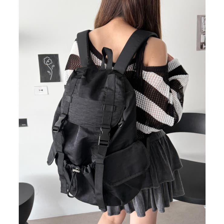 3ポケットフラップリュック | WEGO【MEN】 | 詳細画像1 