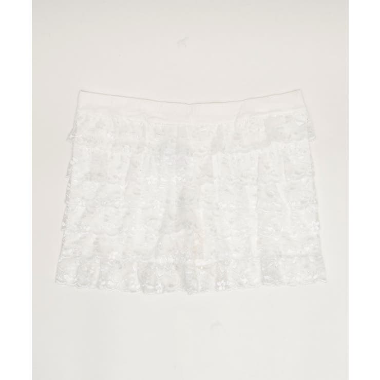 ホワイト | フリルペチパンツ | WEGO【WOMEN】