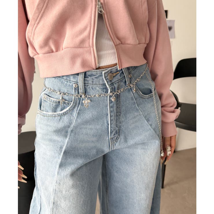 柄2 | Lモチーフチャームチェーンベルト | WEGO【WOMEN】