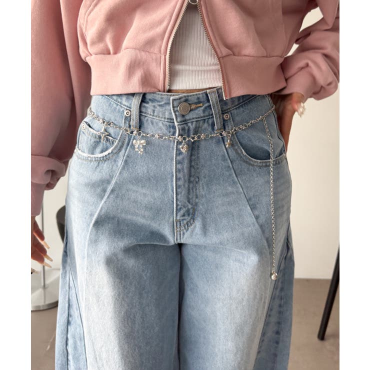 Lモチーフチャームチェーンベルト | WEGO【WOMEN】 | 詳細画像5 