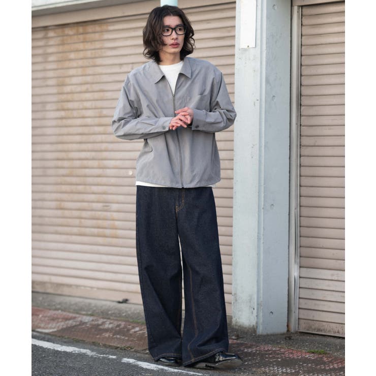 フェイクスウェードシャツジャケット | WEGO【MEN】 | 詳細画像14 