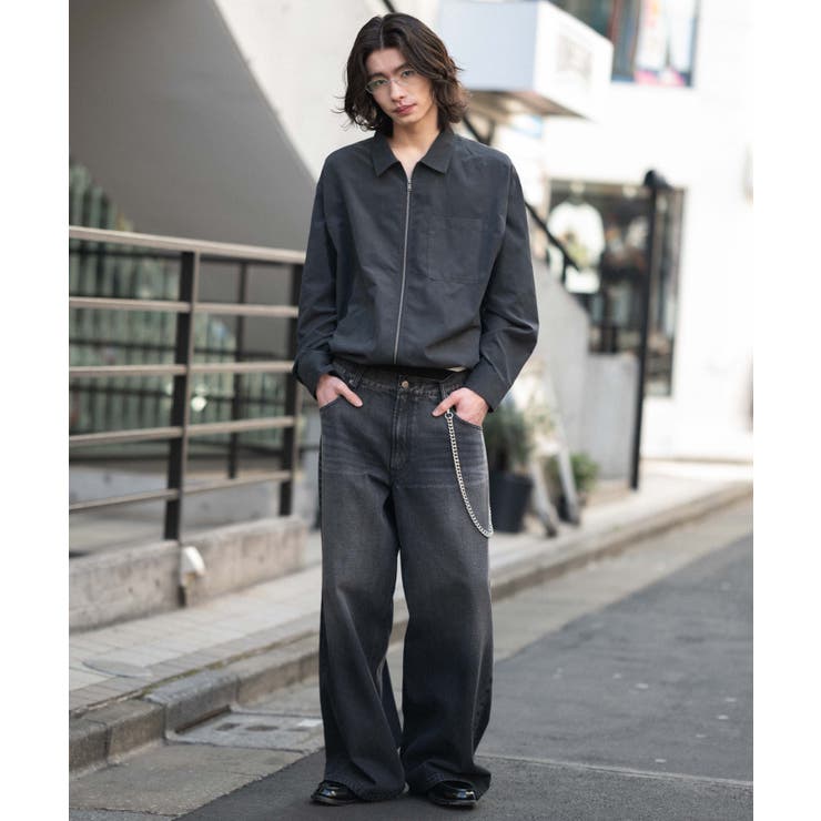 フェイクスウェードシャツジャケット | WEGO【MEN】 | 詳細画像20 