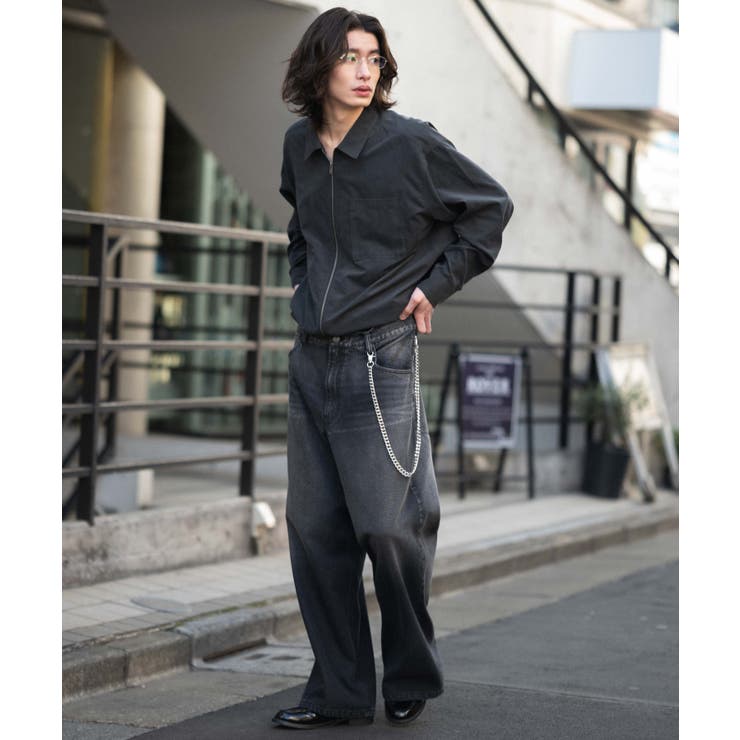 フェイクスウェードシャツジャケット | WEGO【MEN】 | 詳細画像21 