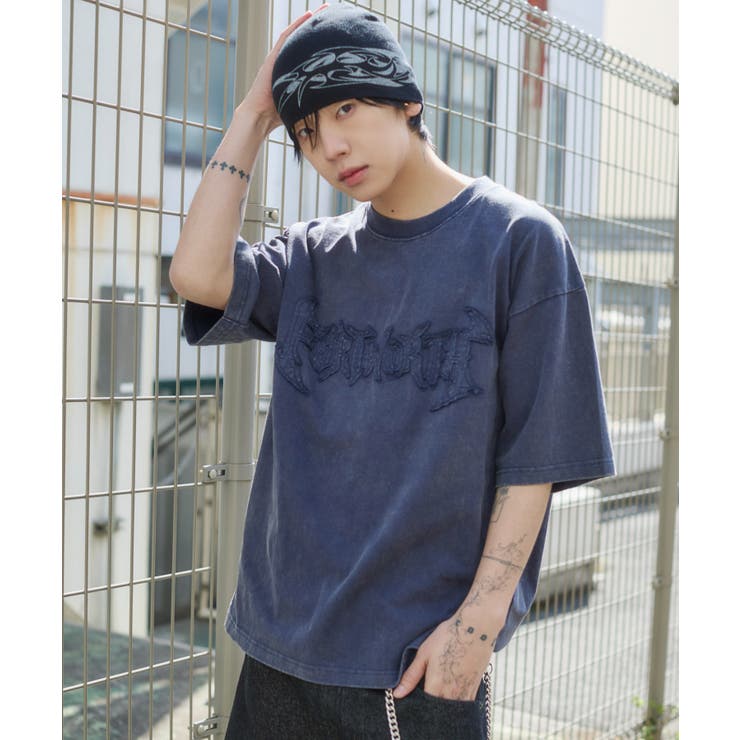 ブリーチダメージアップリケT(SS) | WEGO【MEN】 | 詳細画像1 
