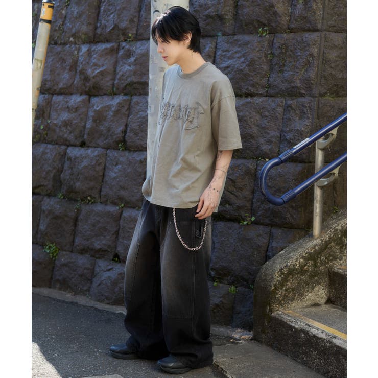 ブリーチダメージアップリケT(SS) | WEGO【MEN】 | 詳細画像30 