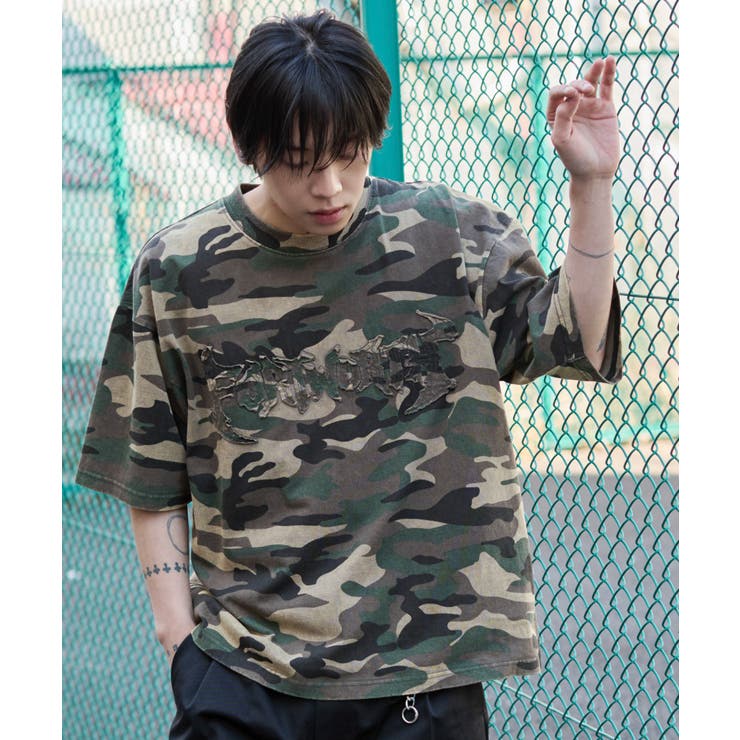 ブリーチダメージアップリケT(SS) | WEGO【MEN】 | 詳細画像38 