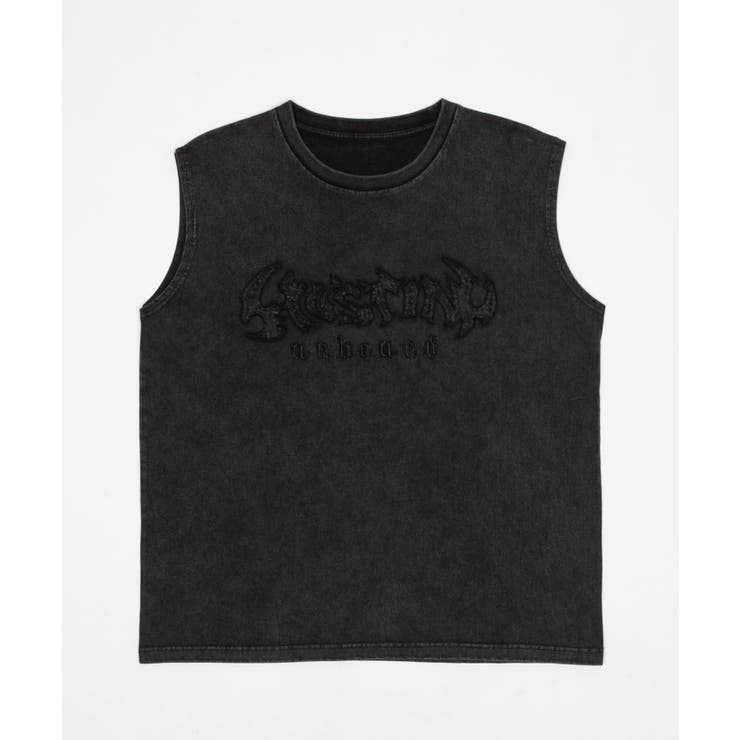 ブリーチダメージアップリケノースリーブ | WEGO【MEN】 | 詳細画像18 