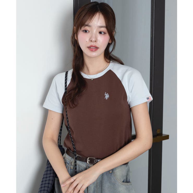 柄1 | U.S. POLO ASSN.別注コンパクトTシャツ | WEGO【WOMEN】