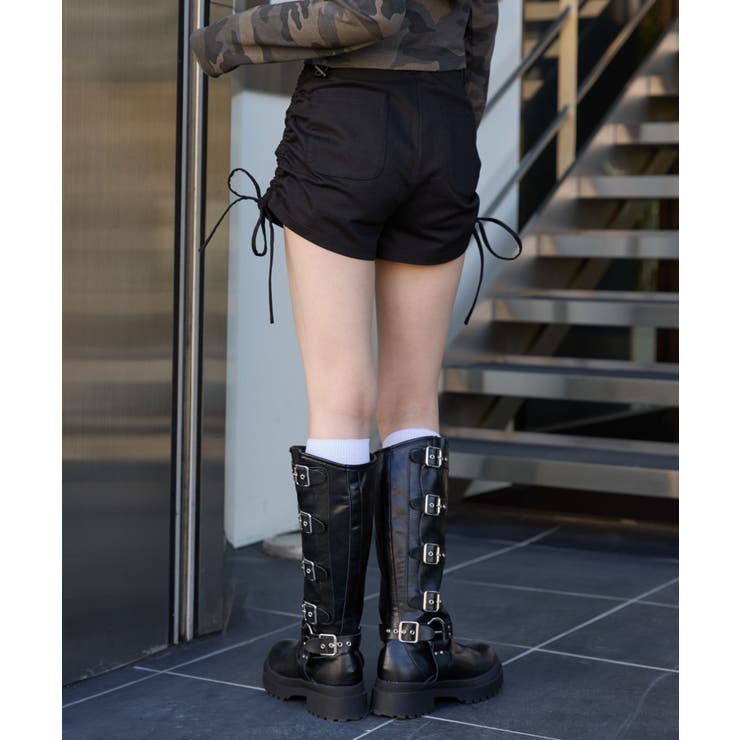 サイドドロストマイクロショートパンツ | WEGO【WOMEN】 | 詳細画像7 