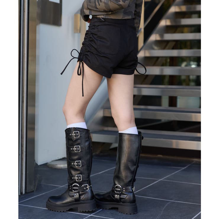 サイドドロストマイクロショートパンツ | WEGO【WOMEN】 | 詳細画像8 